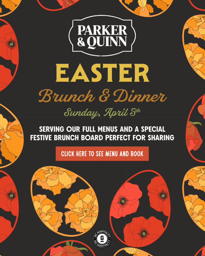 Easter Brunch & Dinner - Sunday, April 5th - serving out full menus and a special festive brunch board perfect for sharing, CLICK HERE TO SEE MENU AND BOOK